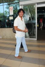 Chunky Pandey snapped at airport on 17th Feb 2016